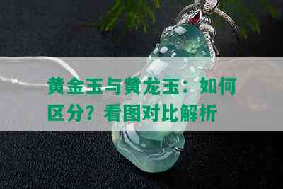 黄金玉与黄龙玉：如何区分？看图对比解析