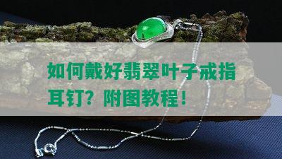 如何戴好翡翠叶子戒指耳钉？附图教程！