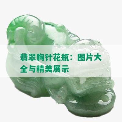 翡翠胸针花瓶：图片大全与精美展示