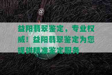 益阳翡翠鉴定，专业权威！益阳翡翠鉴定为您提供精准鉴定服务