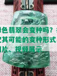 绿色翡翠会变种吗？探究其可能的变种形式与图片、视频展示