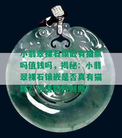 小翡翠裸石镶嵌有猫腻吗值钱吗，揭秘：小翡翠裸石镶嵌是否真有猫腻？价值如何判断？