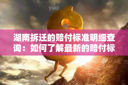 湖南拆迁的赔付标准明细查询：如何了解最新的赔付标准明细？