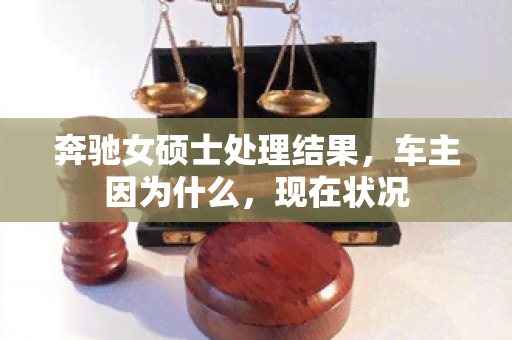 奔驰女硕士处理结果，车主因为什么，现在状况