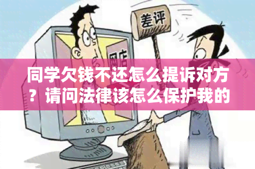 同学欠钱不还怎么提诉对方？请问法律该怎么保护我的权益？