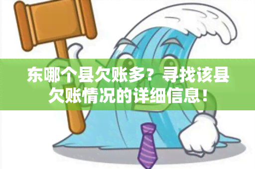 东哪个县欠账多？寻找该县欠账情况的详细信息！