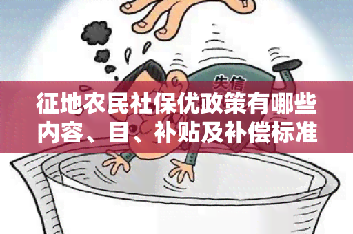 征地农民社保优政策有哪些内容、目、补贴及补偿标准？