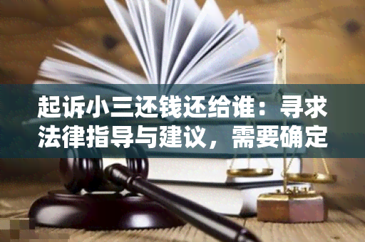 起诉小三还钱还给谁：寻求法律指导与建议，需要确定合法权益归属