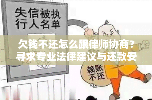 欠钱不还怎么跟律师协商？寻求专业法律建议与还款安排的用户需求