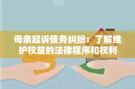 母亲起诉债务纠纷：了解维护权益的法律程序和权利