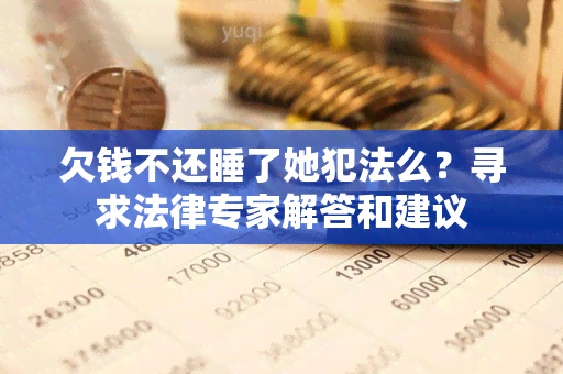 欠钱不还睡了她犯法么？寻求法律专家解答和建议