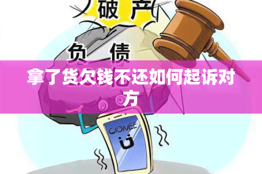 拿了货欠钱不还如何起诉对方