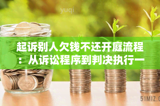 起诉别人欠钱不还开庭流程：从诉讼程序到判决执行一网打尽