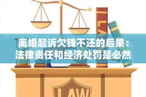 离婚起诉欠钱不还的后果：法律责任和经济处罚是必然的