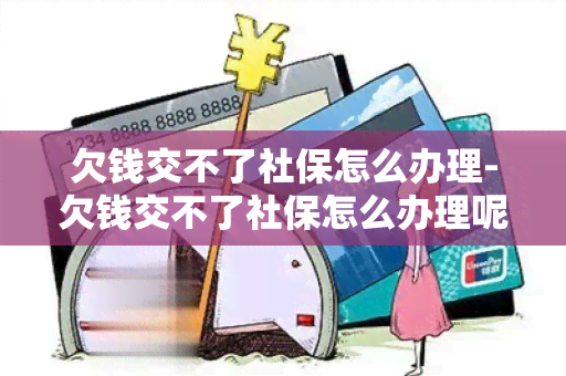 欠钱交不了社保怎么办理-欠钱交不了社保怎么办理呢