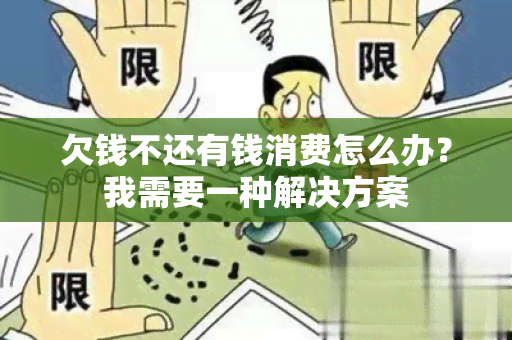 欠钱不还有钱消费怎么办？我需要一种解决方案