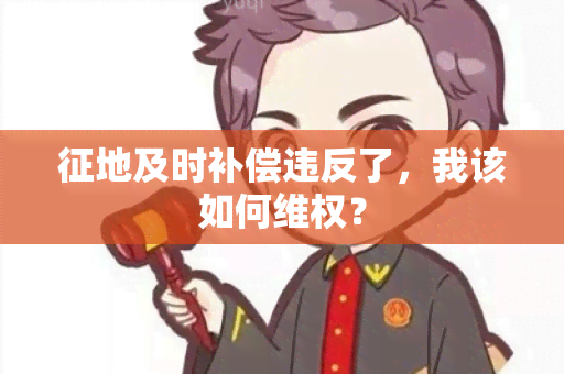 征地及时补偿违反了，我该如何 *** ？