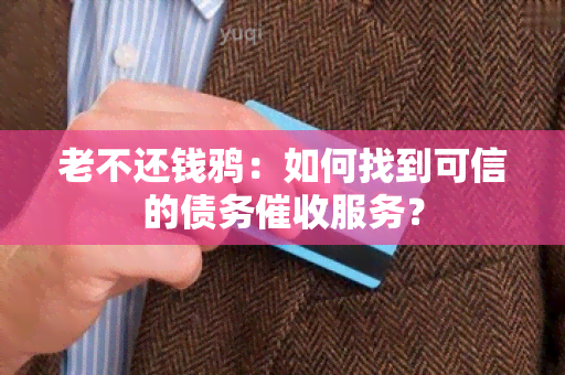 老不还钱鸦：如何找到可信的债务服务？