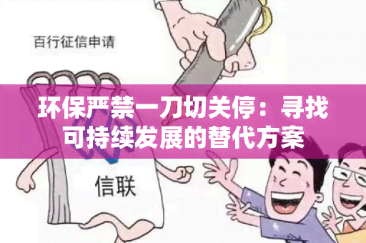 环保严禁一刀切关停：寻找可持续发展的替代方案