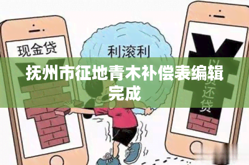 抚州市征地青木补偿表编辑完成