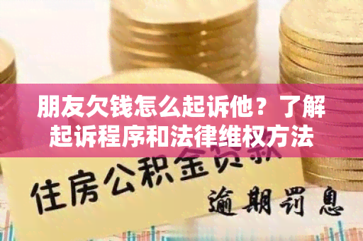 朋友欠钱怎么起诉他？了解起诉程序和法律 *** 方法