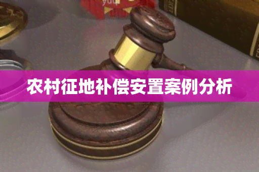 农村征地补偿安置案例分析