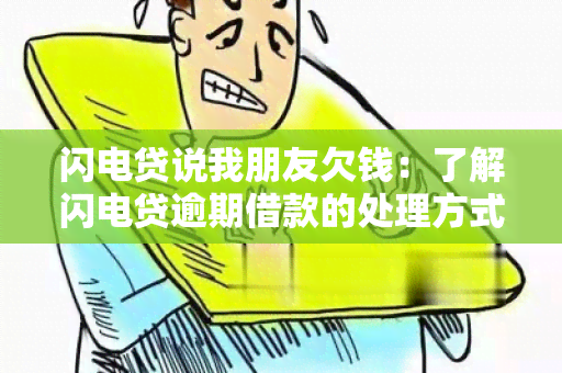 闪电贷说我朋友欠钱：了解闪电贷逾期借款的处理方式及影响