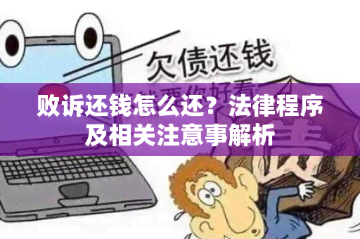 败诉还钱怎么还？法律程序及相关注意事解析