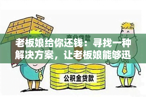 老板娘给你还钱：寻找一种解决方案，让老板娘能够迅速归还借款