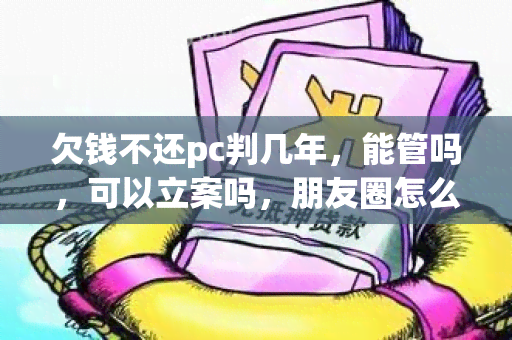 欠钱不还pc判几年，能管吗，可以立案吗，朋友圈怎么发讽刺人