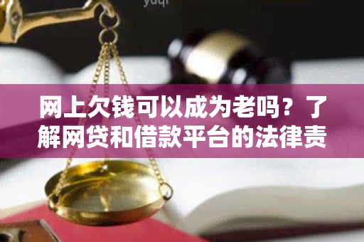 网上欠钱可以成为老吗？了解网贷和借款平台的法律责任与风险