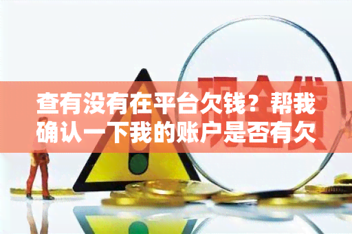 查有没有在平台欠钱？帮我确认一下我的账户是否有欠款。