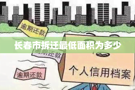 长春市拆迁更低面积为多少