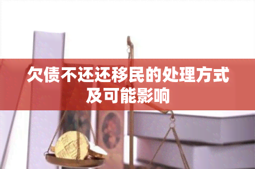 欠债不还还移民的处理方式及可能影响