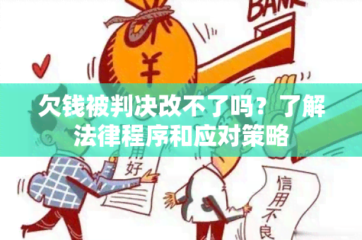 欠钱被判决改不了吗？了解法律程序和应对策略