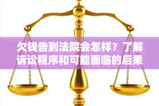 欠钱告到法院会怎样？了解诉讼程序和可能面临的后果