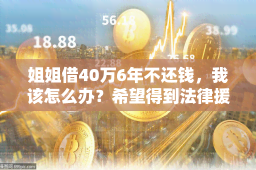 姐姐借40万6年不还钱，我该怎么办？希望得到法律援助和建议