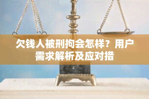 欠钱人被刑拘会怎样？用户需求解析及应对措