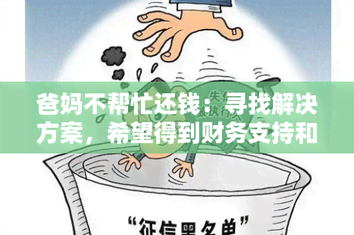 爸妈不帮忙还钱：寻找解决方案，希望得到财务支持和建议