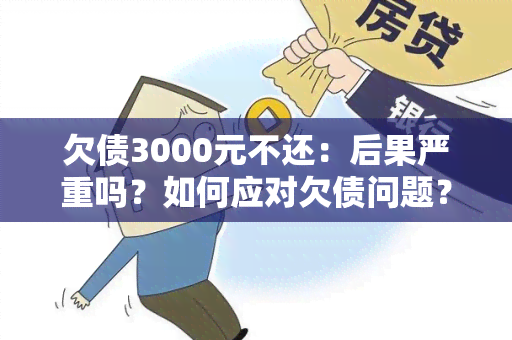 欠债3000元不还：后果严重吗？如何应对欠债问题？