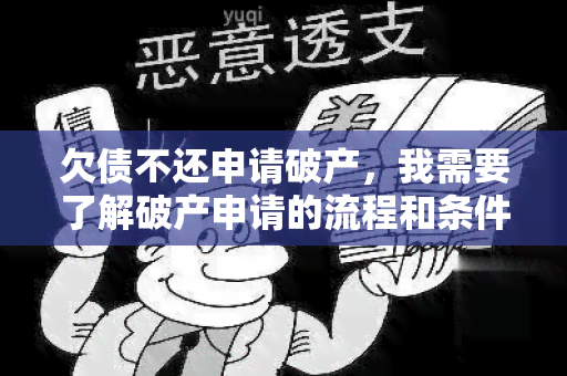 欠债不还申请破产，我需要了解破产申请的流程和条件