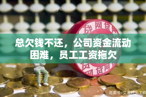 总欠钱不还，公司资金流动困难，员工工资拖欠