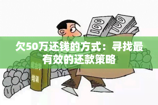 欠50万还钱的方式：寻找最有效的还款策略