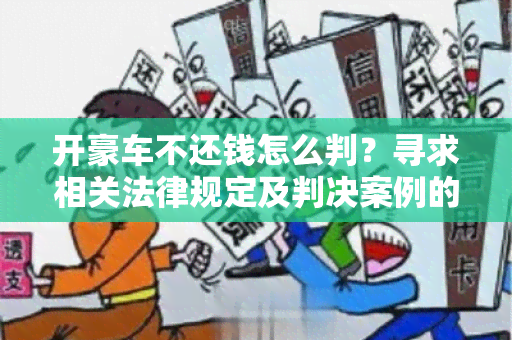 开豪车不还钱怎么判？寻求相关法律规定及判决案例的用户需求