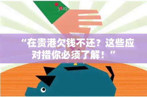 “在贵港欠钱不还？这些应对措你必须了解！”