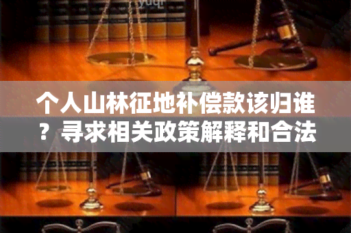 个人山林征地补偿款该归谁？寻求相关政策解释和合法权益保护