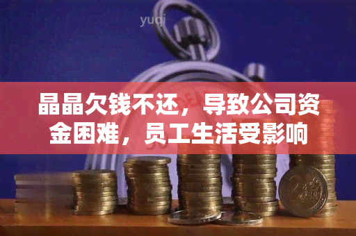 晶晶欠钱不还，导致公司资金困难，员工生活受影响