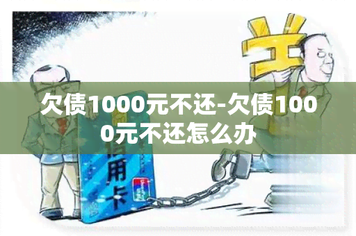 欠债1000元不还-欠债1000元不还怎么办