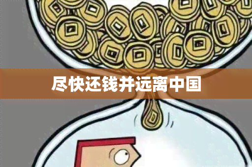 尽快还钱并远离中国