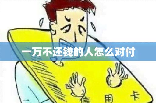 一万不还钱的人怎么对付